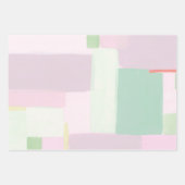 Papier d'enveloppement coloré d'art Abstrait Paste (Devant 2)