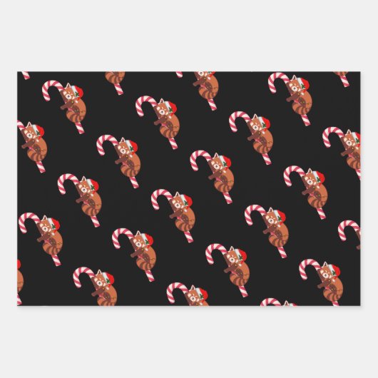 Papier d'enveloppement complémentaire de Panda rou (Devant 2)