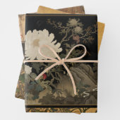 Papier d'enveloppement Coromandel Jeu de 3 feuille (En situation)