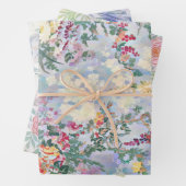 Papier d'enveloppement d'artisanat vintage (En situation)