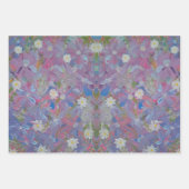 Papier d'enveloppement d'assemblage floral de prin (Devant)