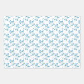 Papier d'enveloppement de Baby shower garçon série (Devant 3)