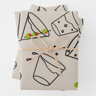 Papier d'enveloppement de boissons