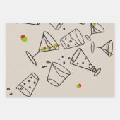 Papier d'enveloppement de boissons (Devant)