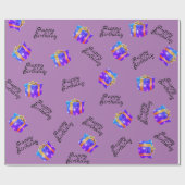 Papier d'enveloppement de boîte cadeau (Plat)