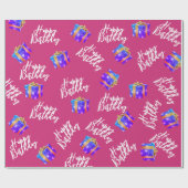 Papier d'enveloppement de boîte cadeau (Plat)