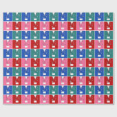 Papier d'enveloppement de cadeau pour infirmière c (Plat)