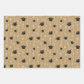 Papier d'enveloppement de capuchon de finition or  (Devant 3)