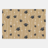 Papier d'enveloppement de capuchon de finition or  (Devant)