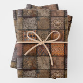 Papier d'enveloppement de carreaux Vintages (En situation)