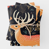 Papier d'enveloppement de cerfs caprins (En situation)