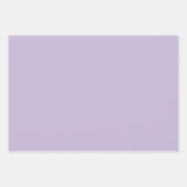 Papier d'enveloppement de cerfs de Noël rose et bl (Devant 3)