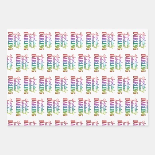 Papier d'enveloppement de chèvre absolument fabule (Devant 2)