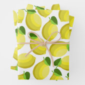 Papier d'enveloppement de citrons (En situation)