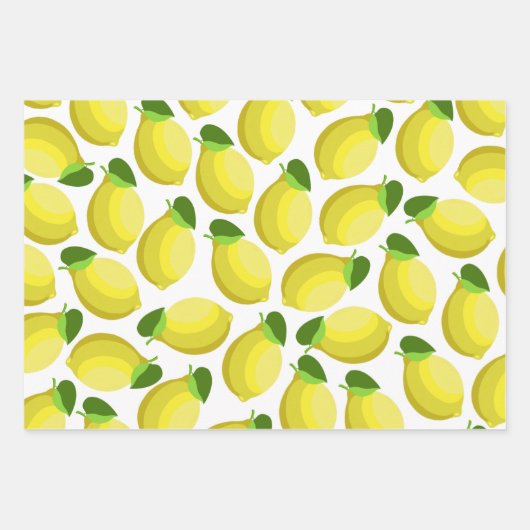 Papier d'enveloppement de citrons (Devant)