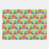 Papier d'enveloppement de conception ABC pour enfa (Devant)