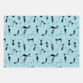 Papier d'enveloppement de conception Crazy Cats (Devant)