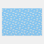 Papier d'enveloppement de conception de dauphins (Devant 2)