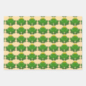 Papier d'enveloppement de conception de grenouille (Devant)