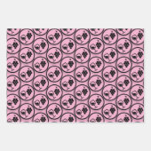 Papier d'enveloppement de conception de raisins et (Devant 2)