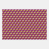 Papier d'enveloppement de conception des abeilles  (Devant 3)