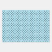 Papier d'enveloppement de conception des flocons d (Devant 3)