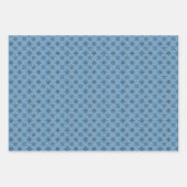 Papier d'enveloppement de conception des flocons d (Devant 2)