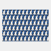 Papier d'enveloppement de conception Tuxedo Kitty  (Devant 2)