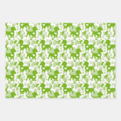 Papier d'enveloppement de Dachshunds de couleur mi (Devant 3)