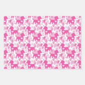 Papier d'enveloppement de Dachshunds de couleur mi (Devant 2)