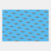 Papier d'enveloppement de dauphins (Devant 2)