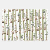 Papier d'enveloppement de golf - Feuille plate Ens (Devant 2)