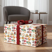 Papier d'enveloppement de la collection de tarte d