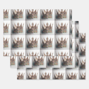 Papier d'enveloppement de la Couronne adapté à une