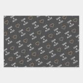 Papier d'enveloppement de la Saint-Valentin (Devant)