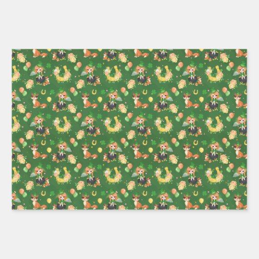 Papier d'enveloppement de la St. Patrick's Day (Devant 3)