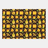 Papier d'enveloppement de l'abeille de miel série  (Devant 3)