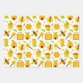 Papier d'enveloppement de l'abeille de miel série  (Devant 2)