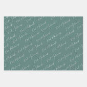 Papier d'enveloppement de l'Aïd Moubarak (Devant 2)