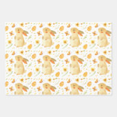Papier d'enveloppement de lapin de Pâques mignon (Devant 2)