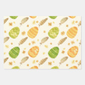 Papier d'enveloppement de lapin de Pâques mignon (Devant)