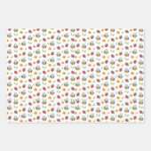 Papier d'enveloppement de l'assortiment d'abeilles (Devant)