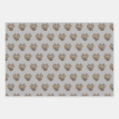 Papier d'enveloppement de maman de volley-ball (Devant)