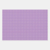 Papier d'enveloppement de marguerites, de points e (Devant 3)