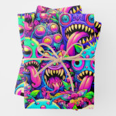 Papier d'enveloppement de monstre (En situation)
