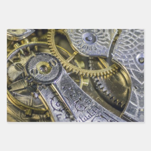 Papier d'enveloppement de montres anciennes (Devant 2)