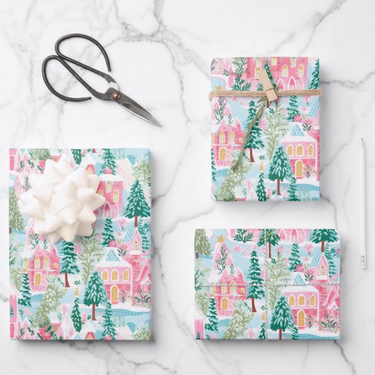 Papier d'enveloppement de Noël (Recto)