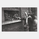 Papier d'enveloppement de Noël 1910 et 1920 (Devant 2)