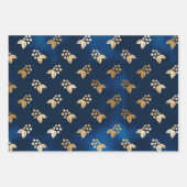 Papier d'enveloppement de Noël à la trêve de nuit (Devant 3)