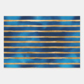 Papier d'enveloppement de Noël d'hiver de nuit (Devant 2)